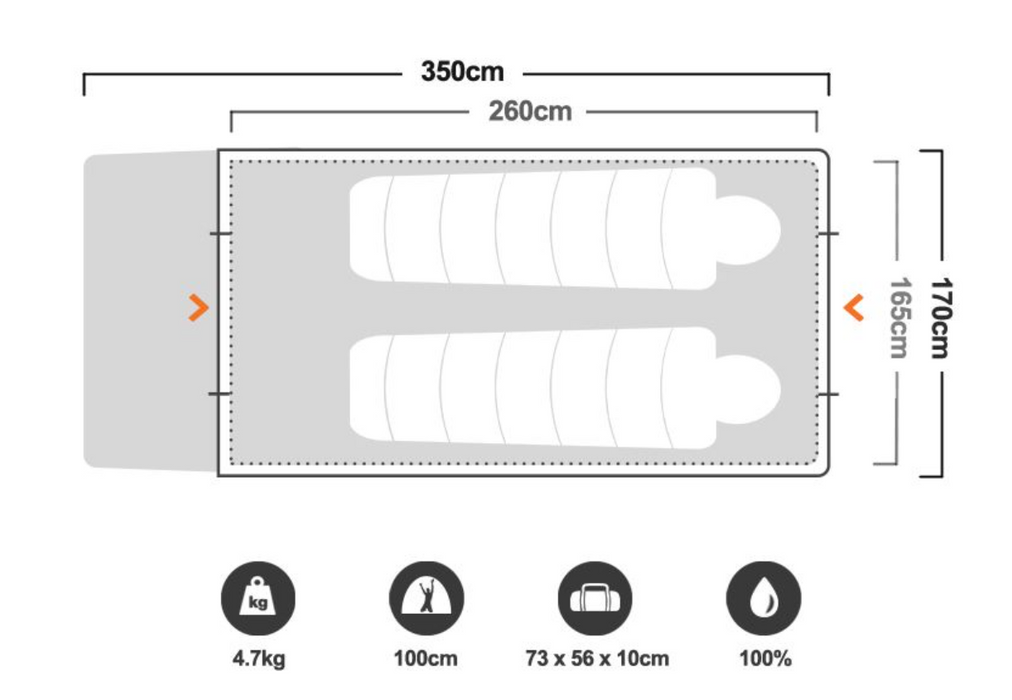 Malamoo Journey 2.0 Pop Up Tent - DISCONTINUED