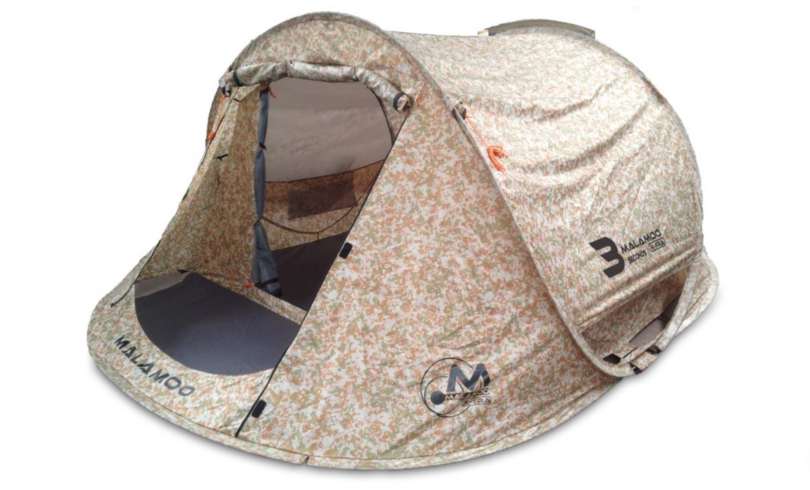 Malamoo 3 Second Tent - Camo - DISCONTINUED