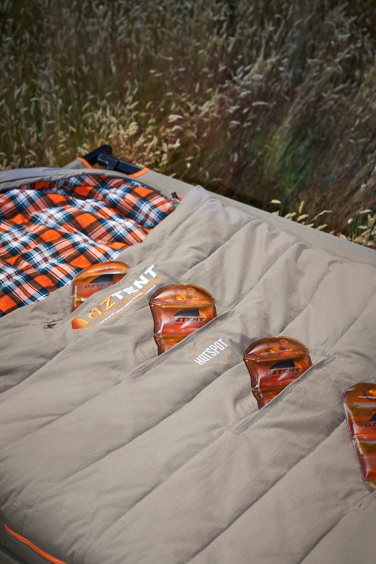 The world's first non-electric heat adjustable sleeping bag