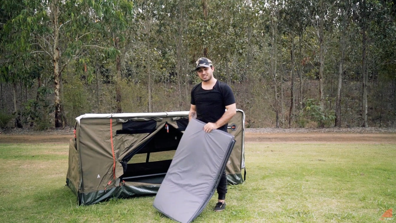 How to Pack Down the Oztent RS-1 Swag
