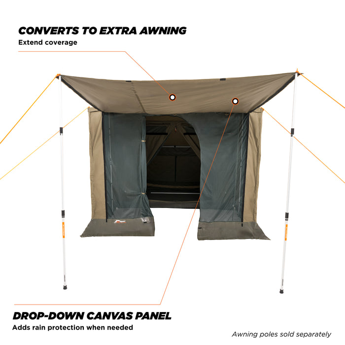 Oztent RV-3/4 Deluxe Front Panel