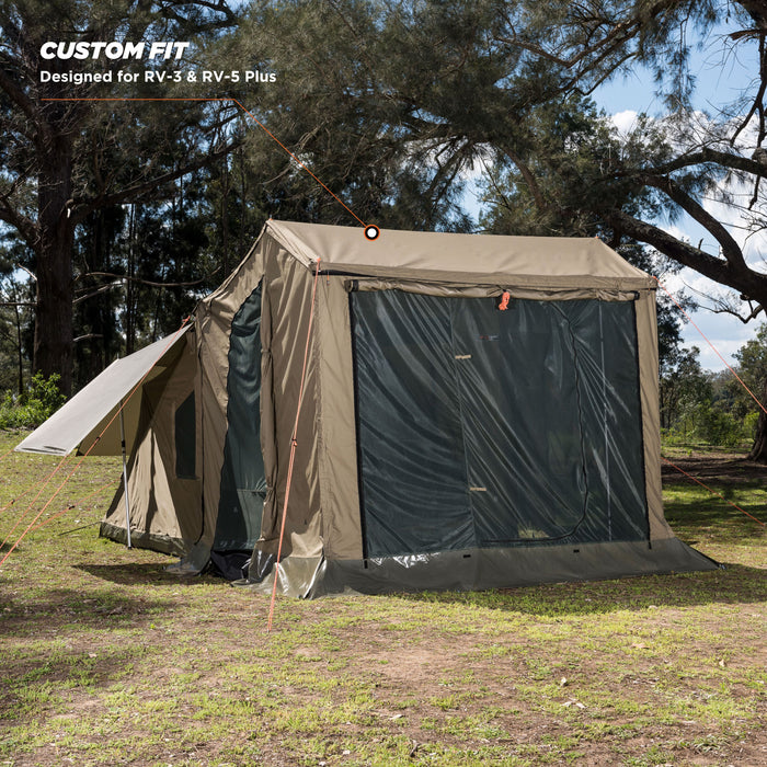 Oztent RV Plus Front Panel