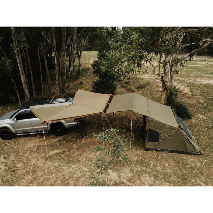 270 awning tent Foxwing 270o Awning — Oztent USA