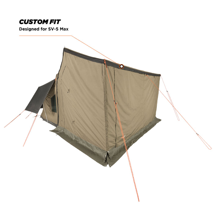 Oztent SV-5 Max Front Panel