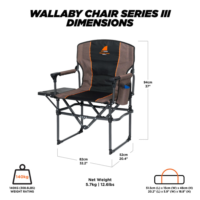 Oztent Wallaby Chair Series III