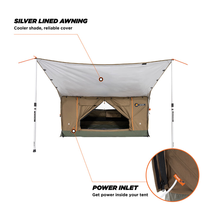 Oztent RS-1 Plus King Single Swag