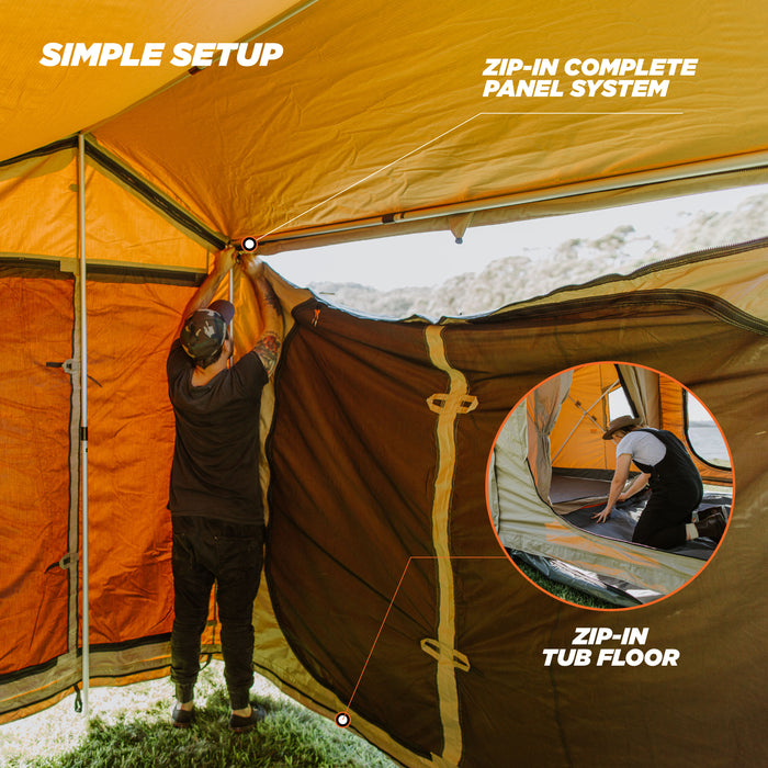 Oztent RX-5 Living Room & Zip-In Floor