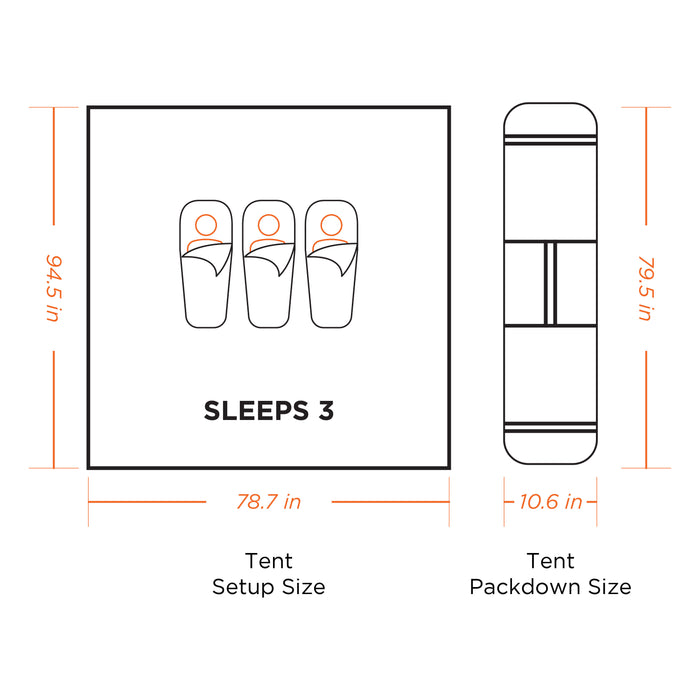 Oztent RV-3 Plus Tent