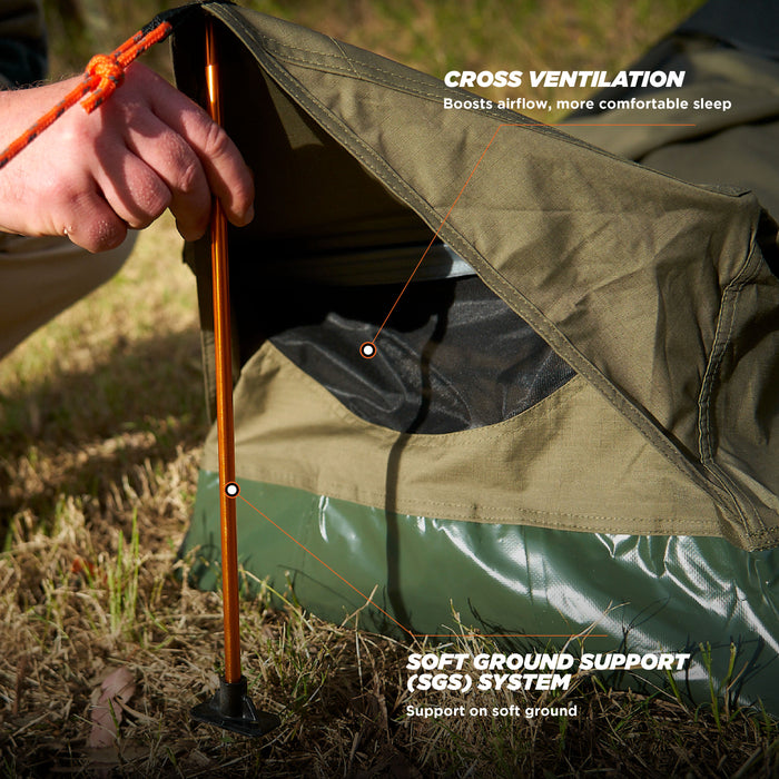 Oztent ULS -1 Ultra-Light Single Swag