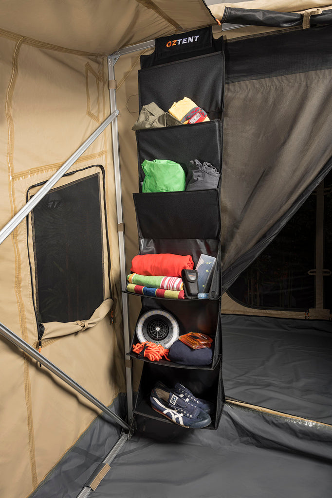 tent for storage Hanging Storage Shelves — Oztent USA