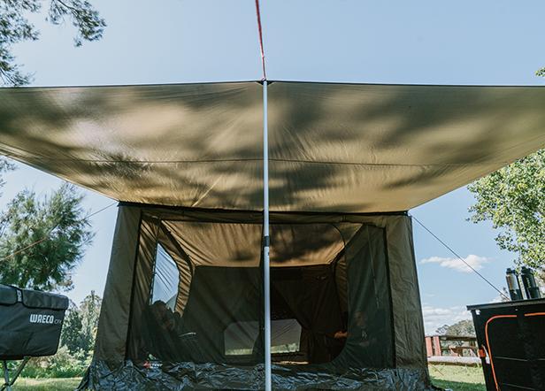 Oztent SV-5 Max Front Panel