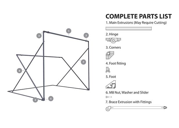Oztent Replacement Parts